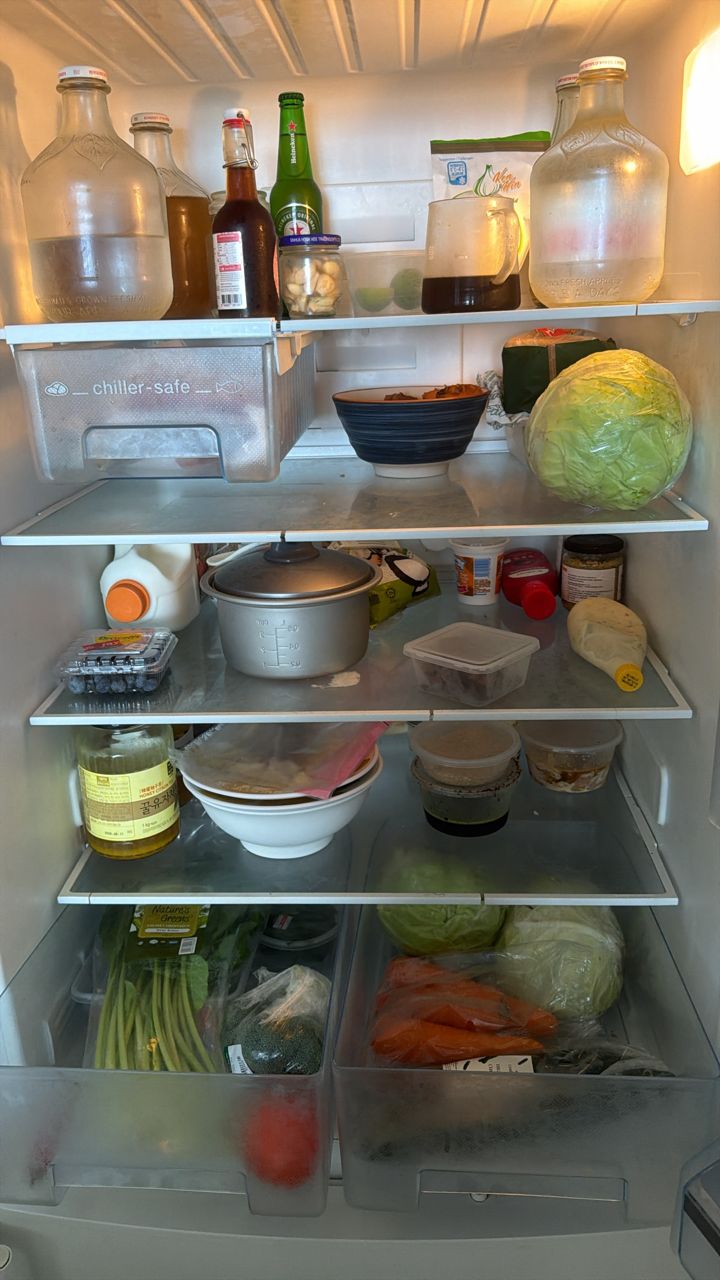 The fridge in question